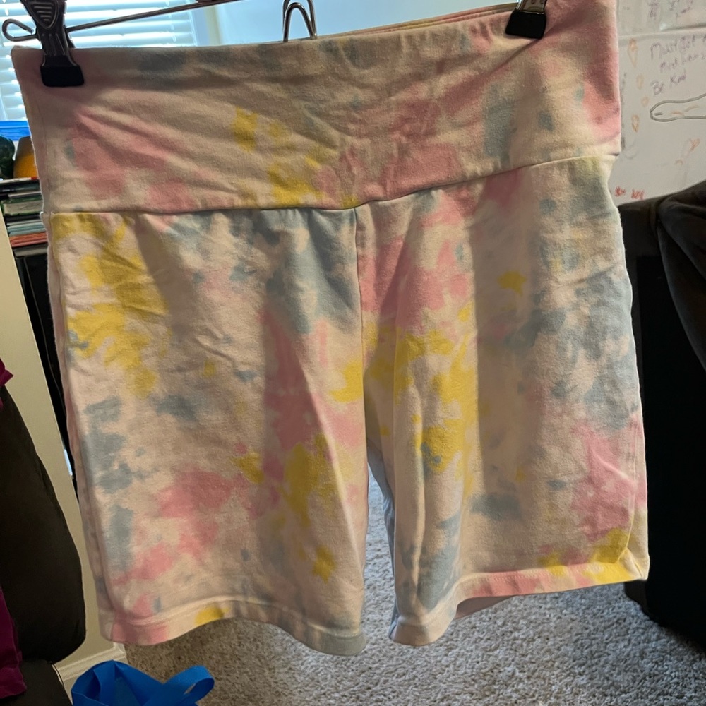 Tie dyed Biker Shorts